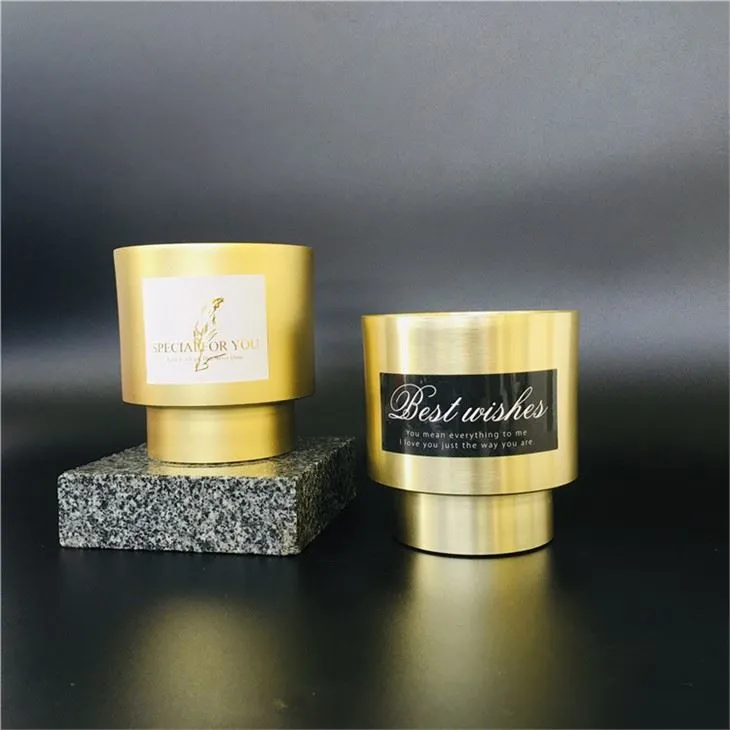 Kreatívny pohár na sviečky Step Hliníkový pohár