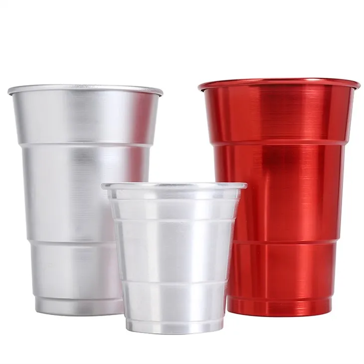 Jednorazový potravinársky hliníkový pohár