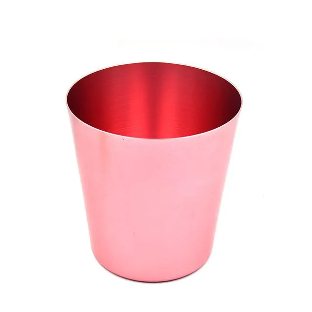 Jednorazový sklenený hliníkový pohár