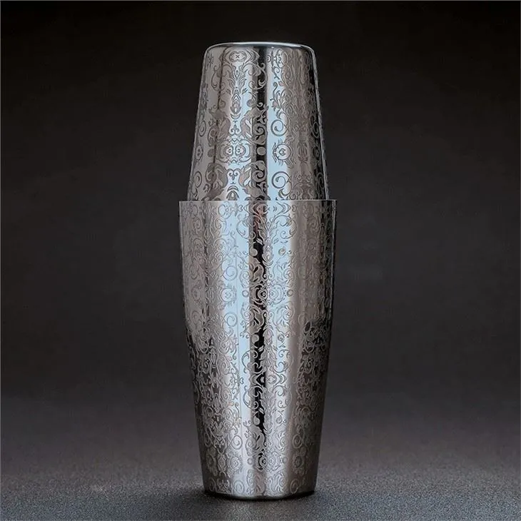 Strieborný kvet Homestia Koktail Shaker