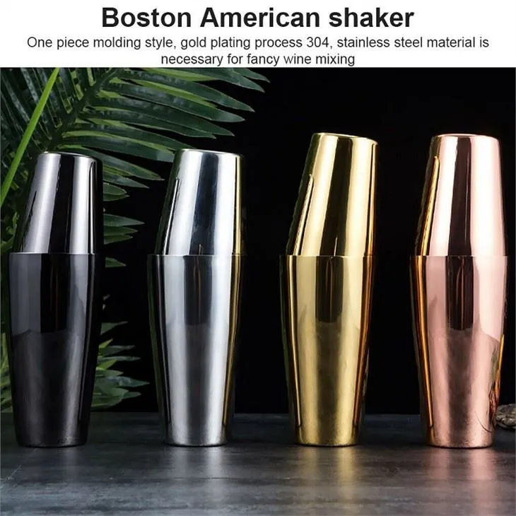 Nerezový nápoj Boston Shaker